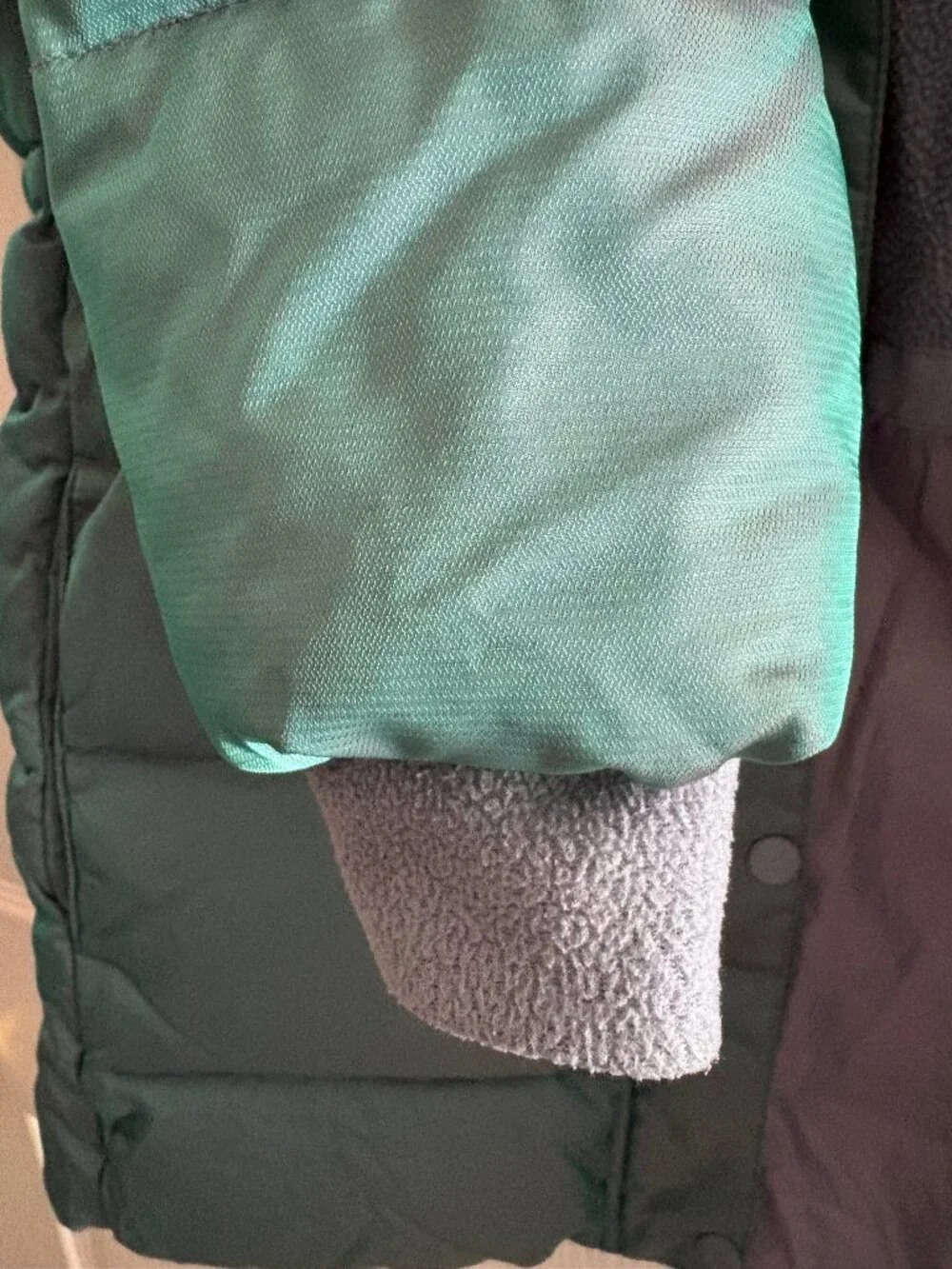 LIKE NEW, Eddie Bauer girls chameleon DOWN parka, size XL (16)